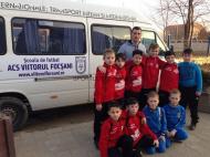 Viitorul Focsani a castigat turneul de la Calarasi cu antrenorul de portari Manuel Ivanciu...