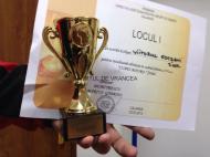 Cupa si diploma castigate de Viitorul Focsani la Calarasi ...