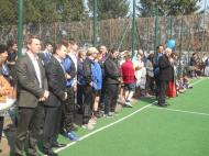 Cornel Noana, directorul CN Unirea Focsani la cuvantul de deschidere al intrecerilor sportive ...