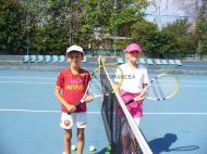 Gabriel Bulancea si Delia Macovei, campionii primei etape a Campionatului Municipal de Tenis pentru Copii din 2013 ...