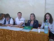 Juriul concursului de dans modern, majorete si fitness scolar 2013:Maria Rusan, Florin Eufrosie, Ana Gavrilescu si Elena Sacalus ... 