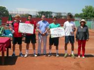 Festivitatea de premiere la proba de dublu de la Vrancea Trophy 2013...