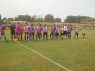 Salutul echipelor in memoria lui Florin...