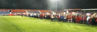 Peste 1000 de copii prezenti la Tg. Mures ca sa joace fotbal inaintea inceperii noului an scolar ...