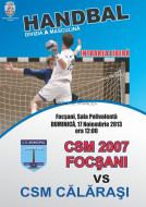 CSM Focsani 2007 va face duminica inainte de masa din familie o invitatie. Veniti la un spectacol sportiv in familie, in familia handbalului vrancean ... vrem sa ne fie la toti de bine ... HAI CSM FOCSANI 2007 ... HAI BAIETI, VREM VICTORIA ...