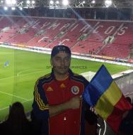 Dani Gongu pe stadionul lui Olimpiakos Pireu la Grecia - Romania ...