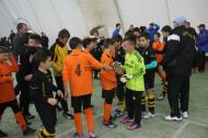 Jucatorii de la FC Ceahlaul ii felicita pe colegii lor de la CSM Focsani pentru jocul prestat ...