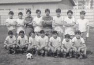 Nicu Duca si colegii sai in 1985 dupa victoria cu Galatiul cu 3 - 0 ...