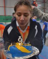1, 2, 3 si Madalina stinge lumanarile tortului unirist ...