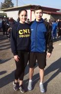 Perechea potrivita de la CNU: Ana Roberta Anghel locul 2 si Ciprian Cioarec locul 3, au dus CNU pe locul II in clasamentul general pe licee, dupa LPS ...
