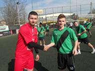 Salutul de debut si de fair-play dintre Flux si Teomax ...