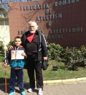 Catrinescu si Dobrescu de la Adjud de Vrancea la Casa Atletismului Romanesc de la Bucuresti ...