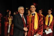 Seful de promotie 2014 - Savin Alexandru si seful sefilor de la CNU Focsani -  Cornel Noana ...