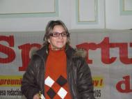 La 30 de ani, 30 de trandafiri din partea Sportului de Vrancea pentru Doinita Padurice ... La multi ani ...
