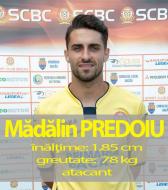 Madalin Predoiu este un fotbalist care joaca la SC Bacau si care a invatat ABC-ul fotbalului la CFT Juventus Focsani ...