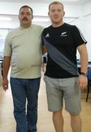 Profesorul Catalin Danciu (stanga) a fost numit de ieri 4 august 2014, director la Liceul Tehnologic G.G. Longinescu din Focsani ... Sa faca cinste ...