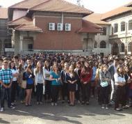 Clasa de chimie biologie a XII a E de la CN Unirea, viitorii medicinisti, ureaza vrancenilor un An Nou Scolar Exceptional ... Am zis ...  