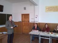 Deschiderea sesiunii de comunicari stiintifice ale elevilor la educatie fizica si sport, editia I ... care a fost o reusita ...