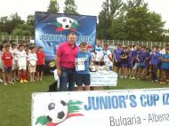 Roberto Vranceanu si cel care l-a premiat la Albena, Helmuth Duckadam ... Bravo Roberto ...