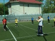 Profesorul Florin Eufrosie a arbitrat meciurile de volei ...