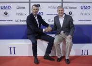 MARIUS ULMETEANU, MANAGERUL MEGATURNEULUI DE LA FOCSANI SI VIOREL PAIZAN - SPORTUL DE VRANCEA, IMPREUNA INTOTDEAUNA FAIR-PLAY ... PENTRU FOCSANI, PENTRU VRANCEA  