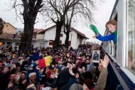 TRENUL REGAL TRECE DIN NOU PRIN VRANCEA ! VRANCENII VOR UMPLE DIN NOU GARILE ...