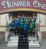 Campionii Romaniei de la Sporting Juniorul Vaslui la Pensiunea Number One Focsani ...