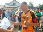 Alexandru Malinas, capitanul Nationalului primeste CUPA SI DIPLOMA CU LOCUL I