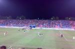 STEAUA-DINAMO 0 - 1, stelistii ii aplauda pe dinamovisti la iesirea din teren...
