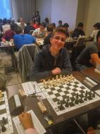 Catalin Lucian Patrascu din sala de competitie de la Montevideo din Uruguay, un zambet pentru vrancenii de pretutindeni ... 