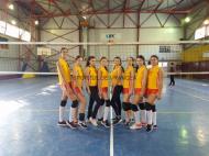 Echipa de volei fete liceu a Colegiului National Unirea, an scolar 2017-2018 ...