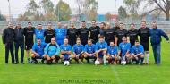Au jucat un meci de fotbal in memoria profesorilor Emilian Rentea si Gheorghe Cernat ... deosebit ...