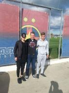 PROFESORUL SAMOILA SI JUNIORII SANDU SI MILEA LA BAZA FCSB ...