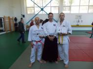 RAZVAN STATACHI, MARIN NICU SI ANDREI ANGHELUS PE PODIUMUL CAMPIONATULUI NATIONAL DE AIKIDO ...