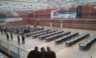 O sala de sport din Madrid unde au incaput 300 de sahisti ...