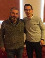 Caldare Gigi alaturi de Razvan Burleanu ...