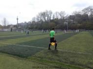 Tot azi, tot acelasi teren, aceeasi arbitri de Braila... la offside-uri, cel din foto a gresit doar putin, cat sa nu scapam singuri spre poarta ... multumim Braila ...