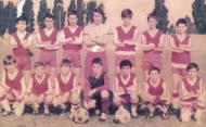 FC Unirea Focsani, juniorii C, in anul 1980, la stadionul Milcovul ...