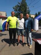 Conducerea AOR Vrancea, Catalin Pionescu si Sergiu Craciun, de la Adjud, impreuna cu Sportul de Vrancea. Noi am propus, AOR Vrancea va trebuie sa rezolve, urgent ...