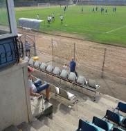 Gica Canaragiu, a revenit dupa 44 de ani de la meciul de inaugurare al stadionului Milcovul, de data asta cu nepotelul sau ...