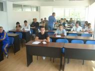 Prima zi in sala de curs...