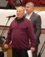 Gheorghe Dumitrescu, cu 27 de zile inainte de a pleca definitiv dintre noi ... 