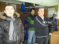 Costel Sfarlea, managerul Opera si ziaristul George Dumitru, arbitru tehnic din partea AJF Vrancea la aceasta competitie