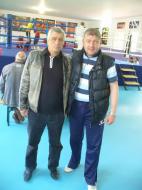 Impreuna cu antrenorul CS Unirea Focsani, Victor Lupu