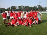 Familia Ion Viorel, Romeo Paun si echipa U19 LPS Focsani cu medaliile la gat imediat dupa finala. Tablou de istorie al sportului vrancean ...