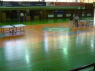 La final surpriza a fost provocarea la un meci de tenis de masa intre directie si Presa. Scorul a fost egal!