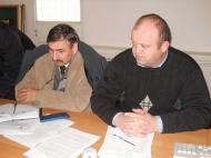Adrian Baciu si Georgel Vascu, reprezentatul Prefecturii Vrancea