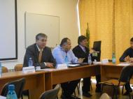 Victor Istrate, vicepresedintele FRR, a condus sedinta