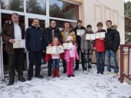 Premierea la rece, odata cu prima zapada din Vrancea...