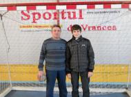 Gligore Doaga si juniorul familiei, David